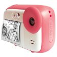 Máquina Fotográfica Instantânea para Crianças Agfa Realikids Instant Cam + 3 Rolos - Rosa on Sale