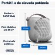 Termoventilador de Cerâmica HFS30B24.W 2400W - Branco For Cheap