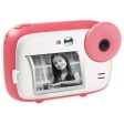 Máquina Fotográfica Instantânea para Crianças Agfa Realikids Instant Cam + 3 Rolos - Rosa on Sale