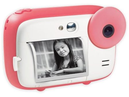 Máquina Fotográfica Instantânea para Crianças Agfa Realikids Instant Cam + 3 Rolos - Rosa on Sale