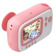 Máquina Fotográfica Instantânea para Crianças Agfa Realikids Instant Cam + 3 Rolos - Rosa on Sale