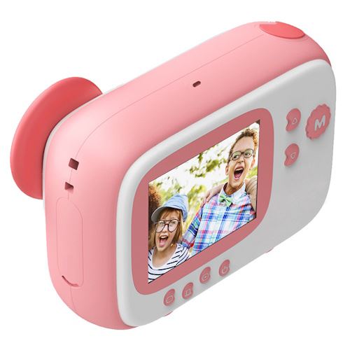 Máquina Fotográfica Instantânea para Crianças Agfa Realikids Instant Cam + 3 Rolos - Rosa on Sale