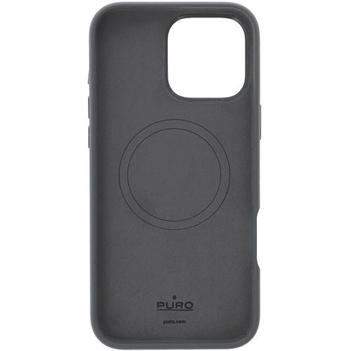 Capa Silicone Puro Icon Mag Pro para iPhone 16 Pro Max - Cinzenta (Black Oyster) For Cheap