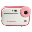 Máquina Fotográfica Instantânea para Crianças Agfa Realikids Instant Cam + 3 Rolos - Rosa on Sale