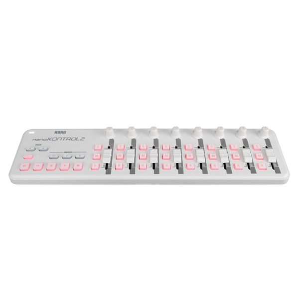 Korg NanoKontrol 2 Slim-Line USB MIDI Controller - White on Sale