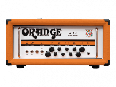 Orange AD30H 30-Watt 2-Channel Amplifier Head - Orange Tolex Hot on Sale