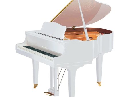 Yamaha GB1K 5  Acoustic Grand Piano - Polished White Online Hot Sale