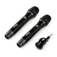 Gemini GMU-M200 Dual Handheld Wireless UHF Microphone System on Sale