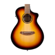 Breedlove Discovery S CE Red cedar-African Mahogany Companion Acoustic-Electric Guitar Edge Burst Fashion