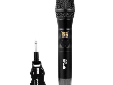 Gemini Gmu-M100 Single Handheld Wireless Uhf Microphone System For Cheap