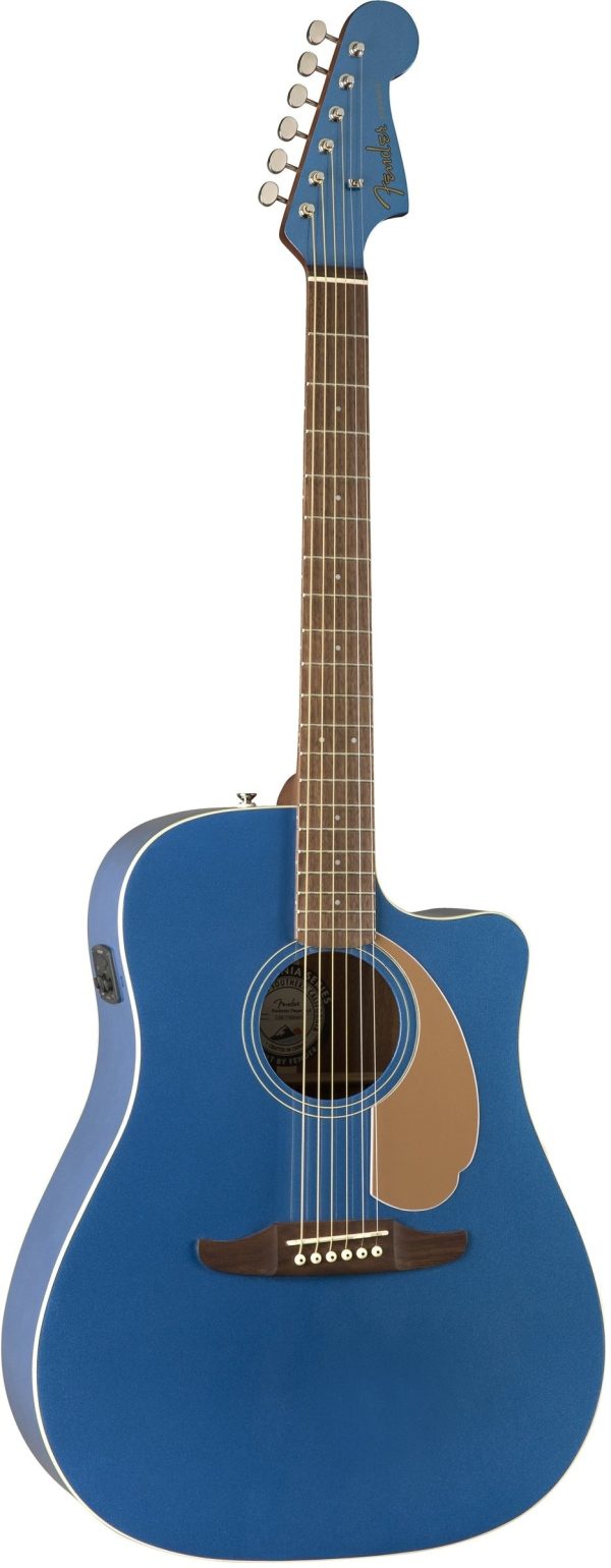 Fender Redondo Player 6-String Acoustic-Electric Guitar - Belmont Blue Online Sale