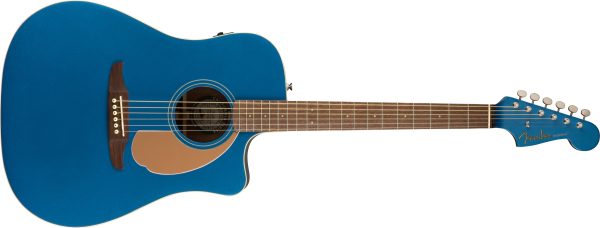 Fender Redondo Player 6-String Acoustic-Electric Guitar - Belmont Blue Online Sale