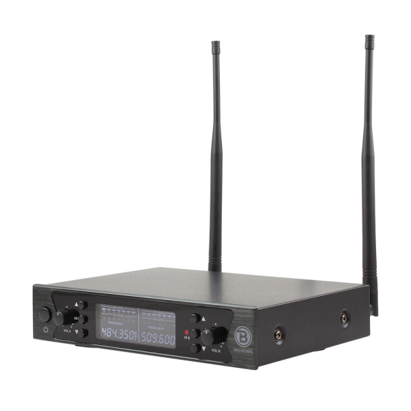 Blastking Dual UHF Combo Wireless Microphone System – MHU-402MHL on Sale