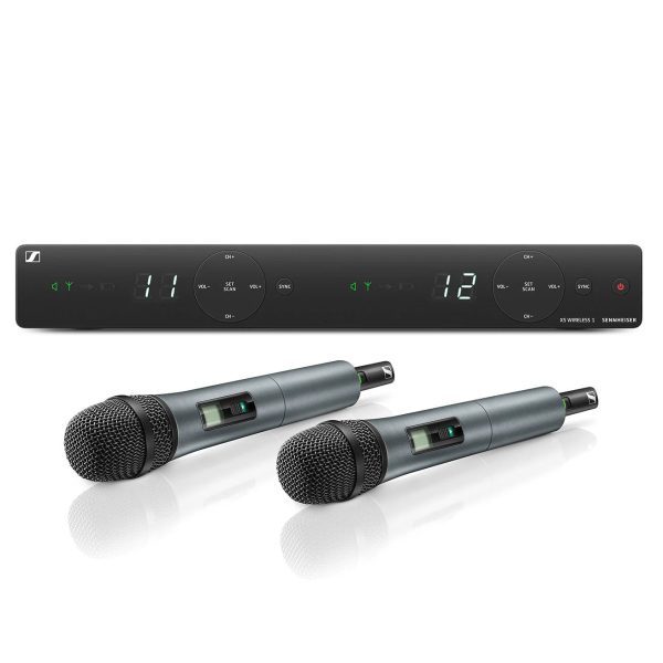 Sennheiser XSW 1-835 Dual Wireless Handheld Microphone System - A Range (548-572MHZ) Online