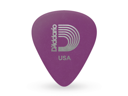 D Addario Duralin Standard Pick, Purple - Heavy Gauge (1.2mm) For Discount