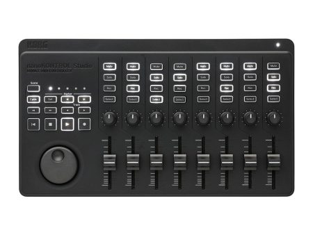 Korg nanoKONTROL Studio Mobile MIDI Control Surface For Sale