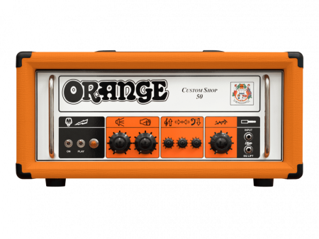 Orange CS50 Custom Shop 50-watt Tube Head For Cheap