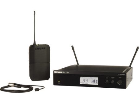 Shure BLX14R W93 Rackmount Wireless Omni Lavalier Microphone System Hot on Sale