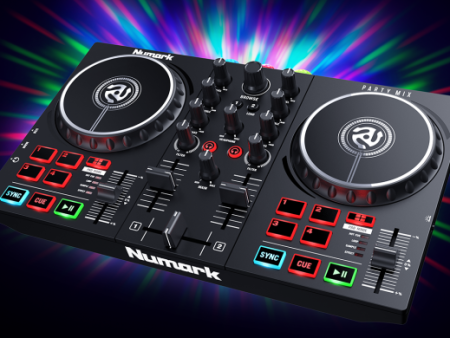 Numark Party Mix II DJ Controller w  Built-In Light Show Online now