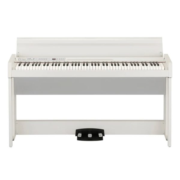 Korg C1 Heritage Series 88-Key Digital Piano (White Matte) Fashion