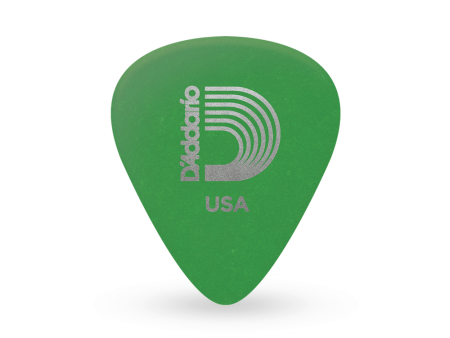 D Addario Duralin Standard Pick, Green - Medium (.85mm) on Sale