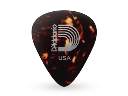 D Addario Classic Celluloid Pick - Medium Gauge (.70mm) on Sale