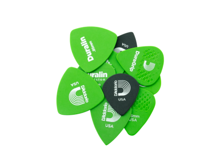 D Addario Duralin Medium Gauge Guitar Picks - 10 Pack Cheap