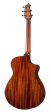 Breedlove Discovery S Red cedar-African Mahogany Concert Left Handed Acoustic Electric Guitar - Edge Burst Discount