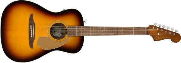 Fender Newporter Player Acoustic-Electric Guitar - Sunburst Online Hot Sale