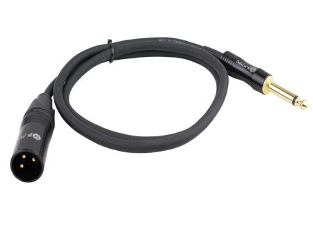 Blastking 3  XLR Male to 1 4″ Cable – CXLRMQU For Sale