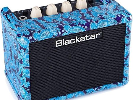 Blackstar Fly 3 Blue - 3-watt 1x3  Guitar Combo with Bluetooth - Purple Paisley Discount