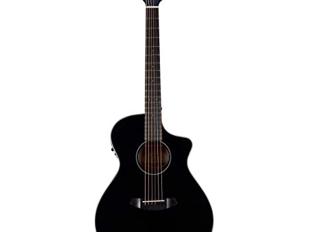 Breedlove Discovery Concert CE Sitka Spruce Top - Black Hot on Sale