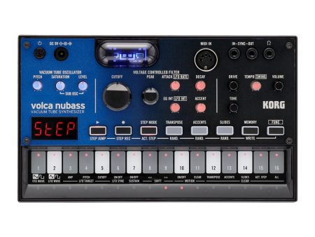 Korg Volca Nubass Vacuum Monophonic Analog Bass Synthesizer Module Supply