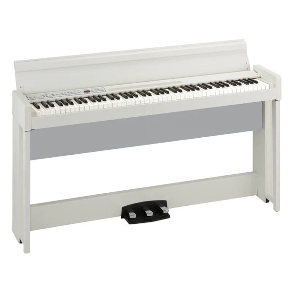 Korg C1 Heritage Series 88-Key Digital Piano (White Matte) Fashion