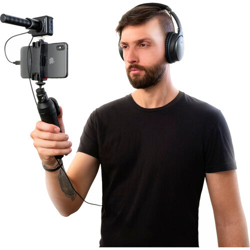 IK Multimedia iRig Mic Video Bundle with Shotgun Mic and Smartphone Grip For Cheap