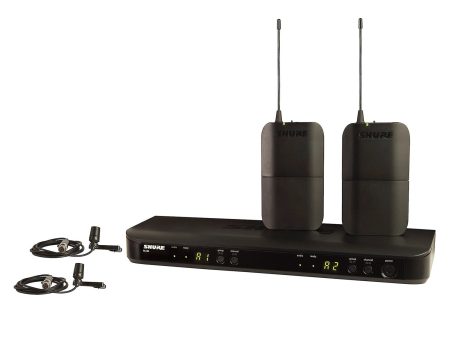 Shure BLX188 CVL-J10 Dual-Channel Wireless Lavalier Mic System Sale