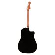 Fender Redondo Player Left-Handed Acoustic-Electric Guitar - Jetty Black Cheap