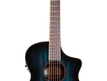 Breedlove Eco Rainforest S Concert CE Acoustic Electric Guitar - Papillon For Sale