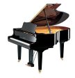 Yamaha GC2 Acoustic Baby Grand Piano Polished Ebony Hot on Sale