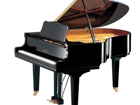 Yamaha GC2 Acoustic Baby Grand Piano Polished Ebony Hot on Sale