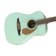 Fender Malibu Player 6-String Acoustic-Electric Guitar - Aqua Splash Hot on Sale