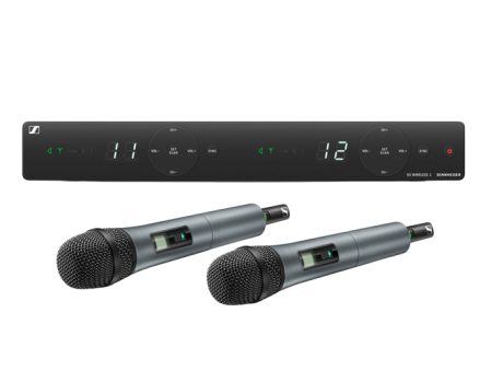 Sennheiser XSW 1-825 Dual-Vocal Set with Two 825 Handheld Microphones (A: 548 to 572 MHz) Discount