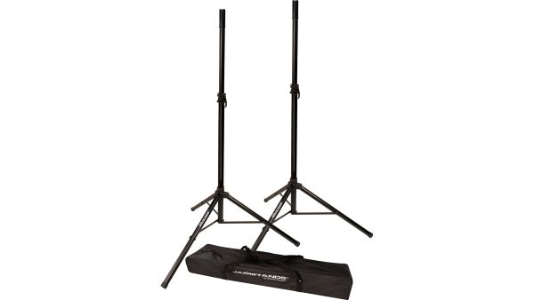 Jamstand JS-TS50-2 Aluminum Height-Adjustable Tripod Speaker Stand Pair W  Bag Hot on Sale