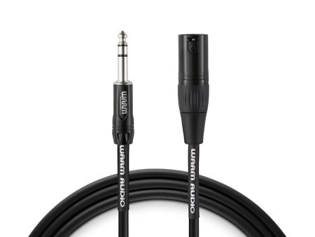 Warm Audio Pro Silver XLR Male to TRS Male Cable - 3-foot Online