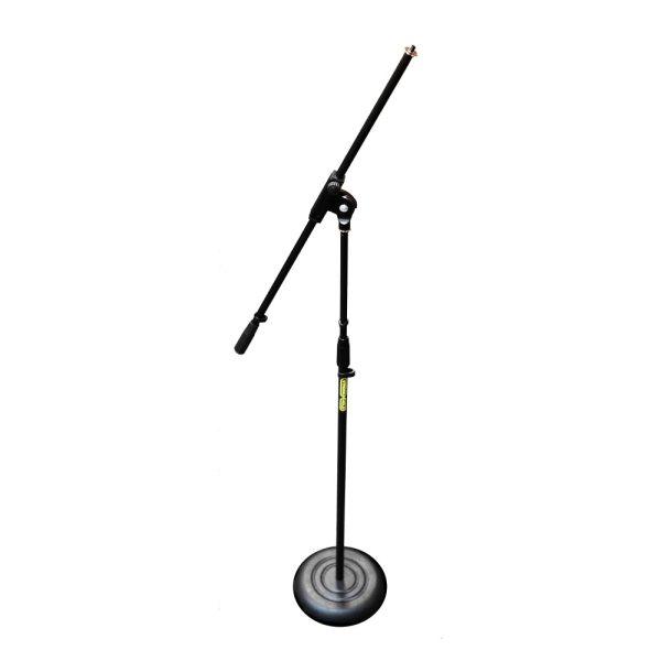 Stronghold Round Base Microphone Stand with Boom Supply