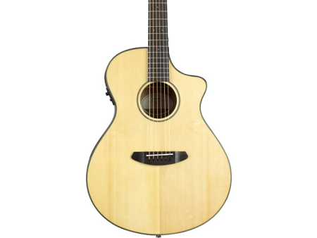 Breedlove Discovery Concert with Sitka Spruce Top Acoustic-Electric Guitar Gloss Natural For Sale