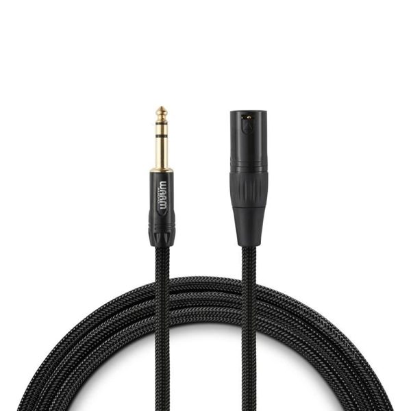 Warm Audio Premier Gold XLR Male to TRS Male Cable - 6  For Discount