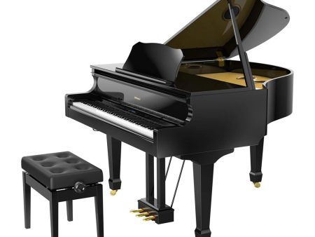 Roland GP609-PE Digital Grand Piano - Polished Ebony Hot on Sale